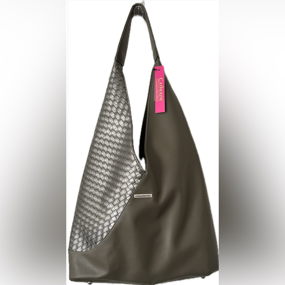 NWT ❤️ Catherine Maldrino Gray Hobo Bag